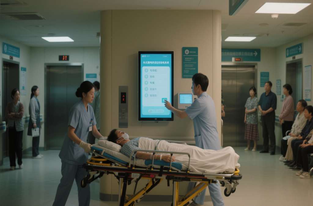 科苑隆電梯目的選層派梯系統(tǒng)：重構(gòu)醫(yī)院垂直交通生命時速